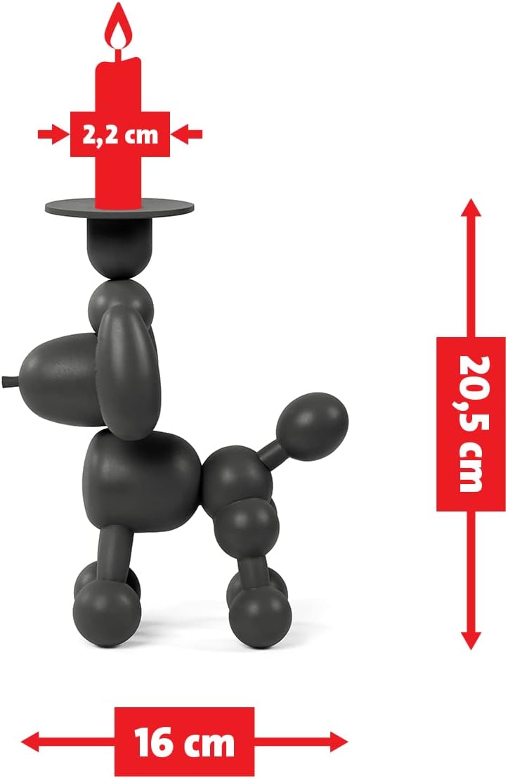 Fatboy حامل الشموع فاتبوي كان-دولي – أنثراسيت | حامل شموع زخرفي داخلي | ديكور حديث للمنزل والطاولة | 20.5 × 16.0 × 9.5 سم | ملحق إضاءة أنيق وعصري - Image 3